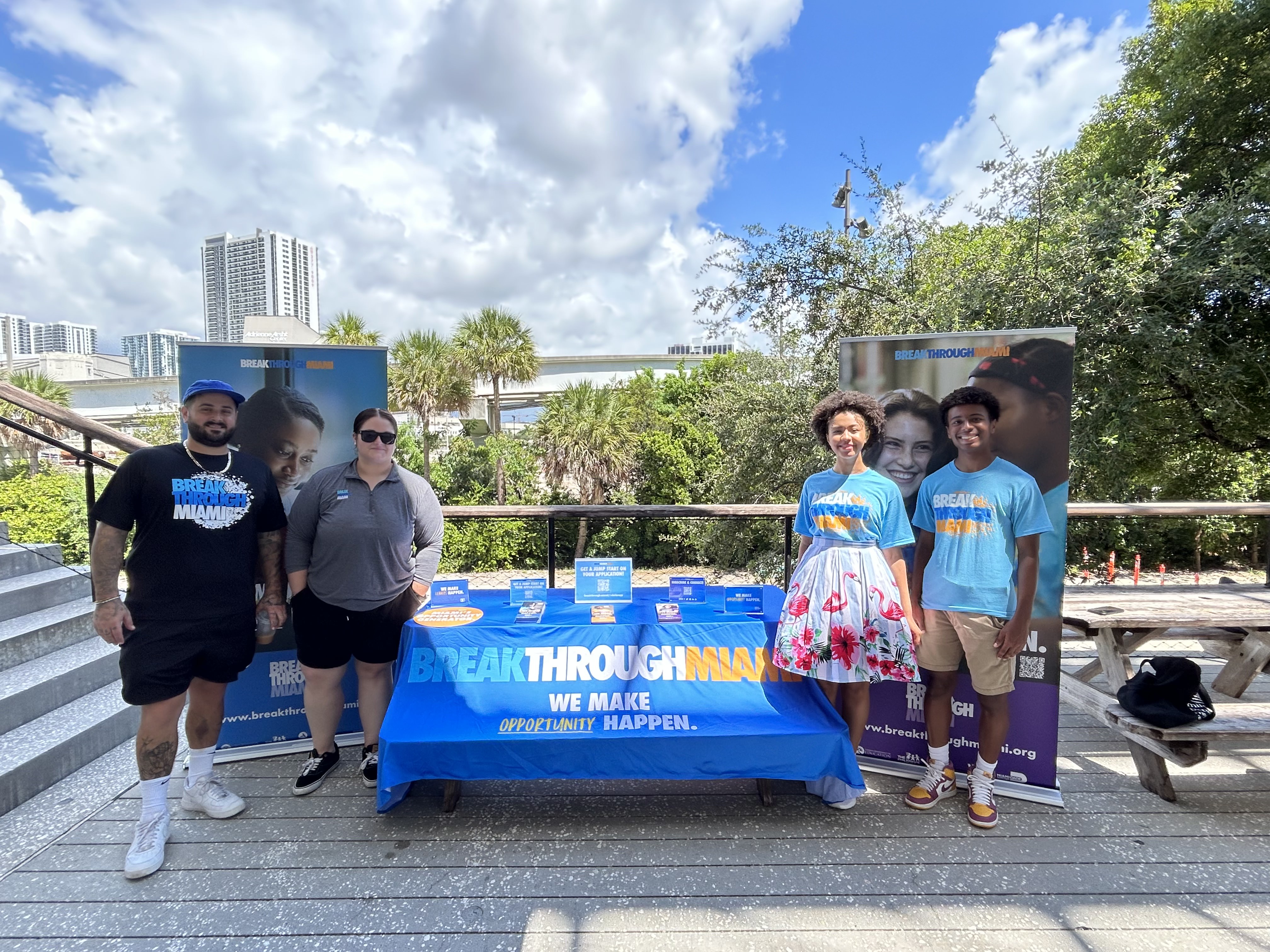 Breakthrough program tabling event