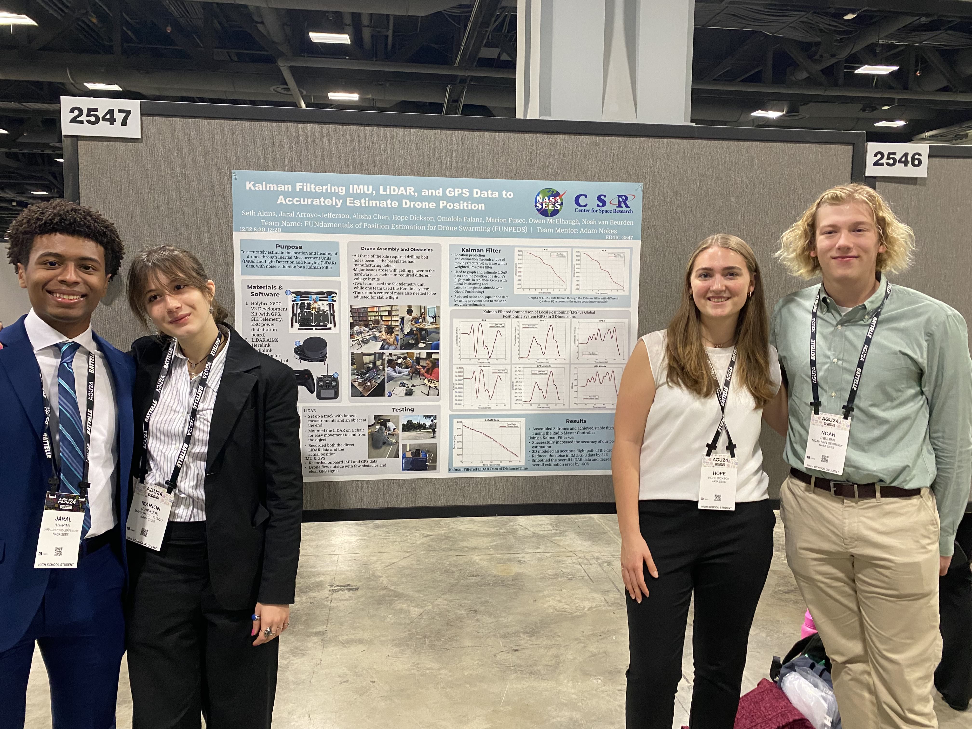 NASA SEES group photo at AGU